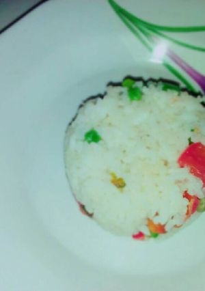 A picture of Rice salad.