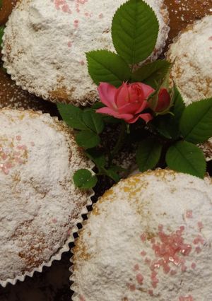 Foto principal de Muffins esponjosos de rosas