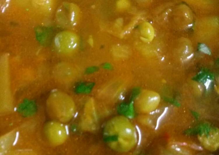 Step-by-Step Guide to Prepare Any-night-of-the-week Aloo matar