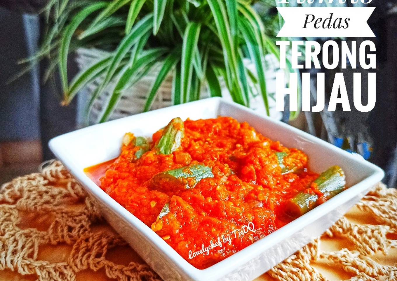 Tumis Pedas Terong Hijau