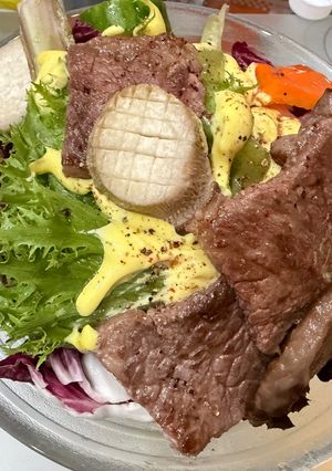 牛小排沙拉 的食譜成品照片
