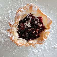 Mixed Berry filo tart A picture of Mixed Berry filo tart.