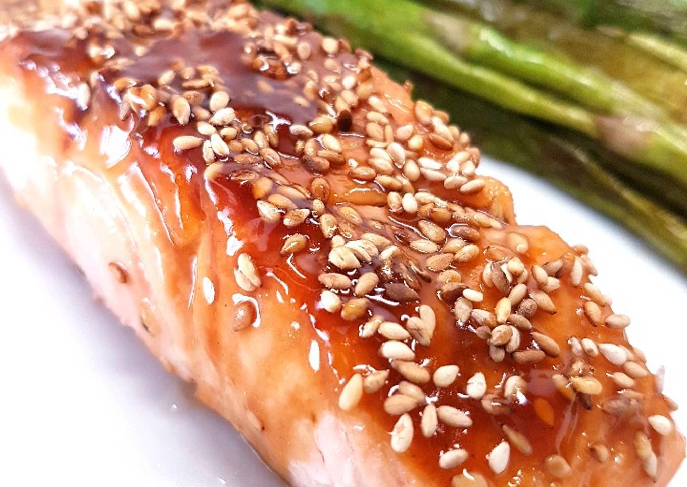 Salm贸n con salsa Teriyaki 馃嚡馃嚨