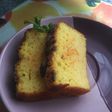 Delicioso bizcocho de naranja