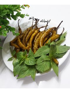 عکسی از دستور ترشی فلفل سبز