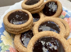 Una foto de Galletitas lunettes saludables