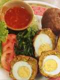 ทอดมันไก่สับห่อไข่