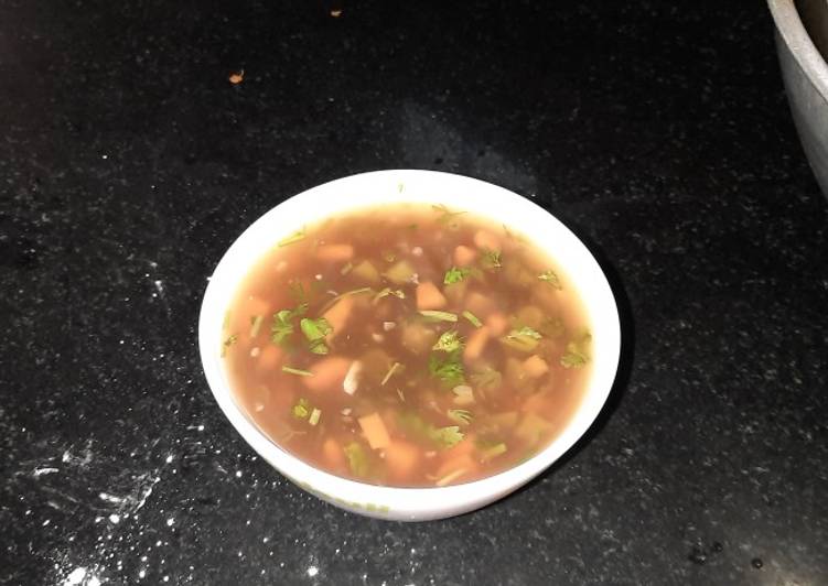 Recipe of Perfect Hot and sour soup