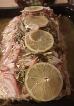 Una foto de Róbalo al horno