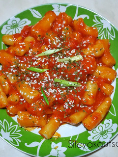 Foto resep Topokki / Tteokbokki korean food homemade