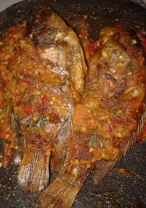 Foto resep Penyet setan ikan kakap