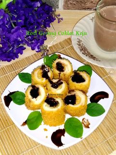 Foto resep Roti Goreng Coklat Keju