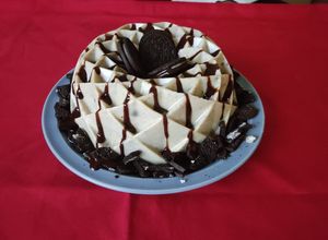 Una foto de Gelatina oreo