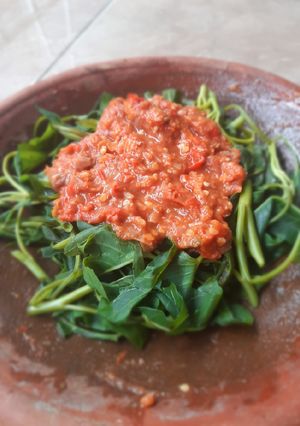Foto resep Kangkung plecing