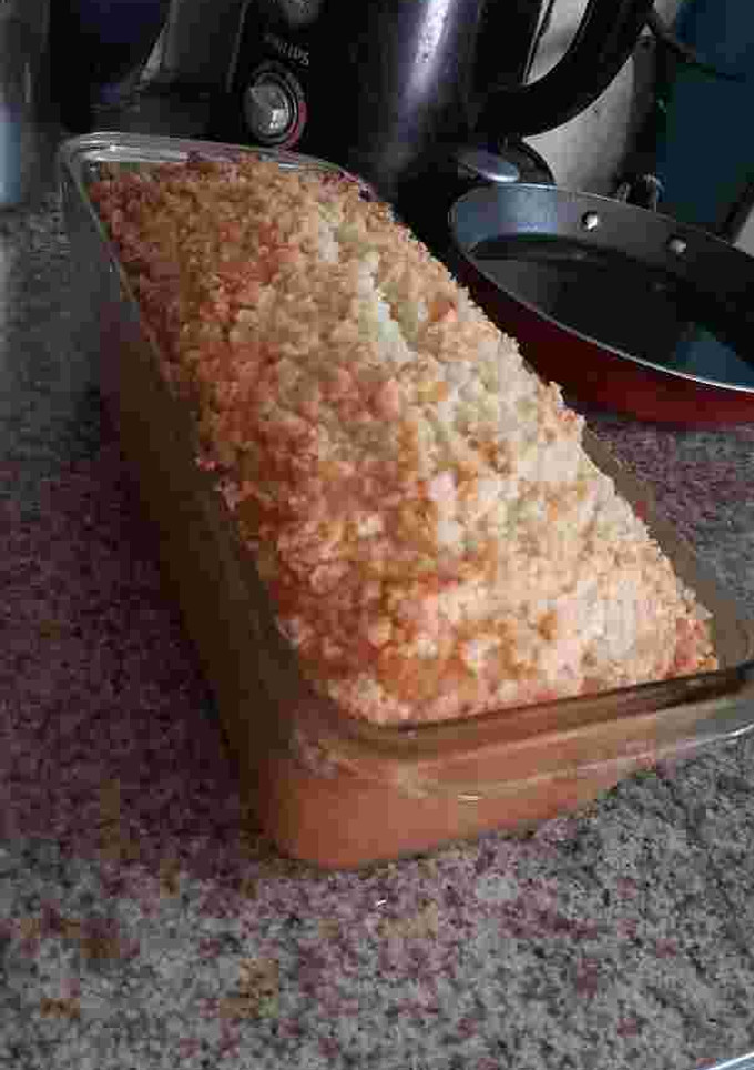 Una foto de Budín de coco