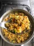 Guisado de burgol y vegetales