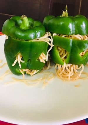 A picture of Stuffed Jack O Lanterns.