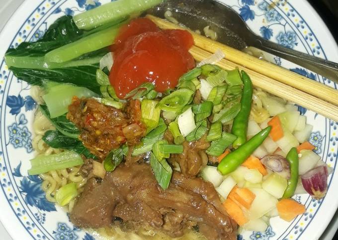 Resep Mie ayam kecap manis, Sempurna