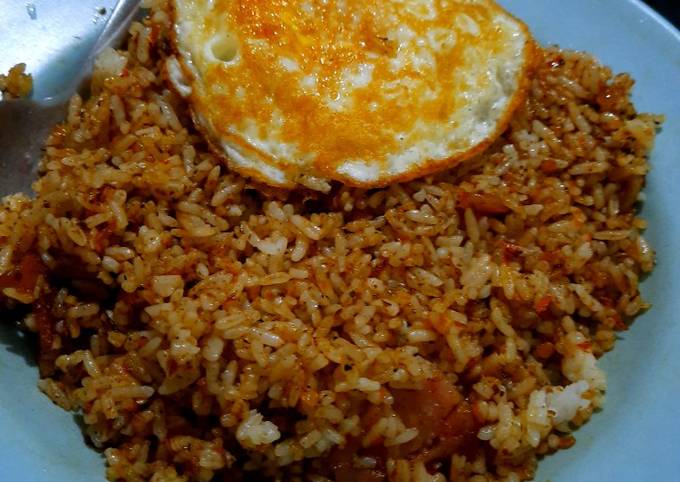 Resep 03. Nasi Goreng Sambel Roa simple dan murah, Menggugah Selera