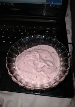 Una foto de Helado natural y sin azúcar 😍