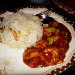 A picture of Chicken Manchurian 🍗.