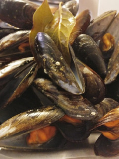 Una foto de Mejillones al vapor