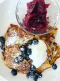 Hot cake austriaco de jengibre y mascarpone