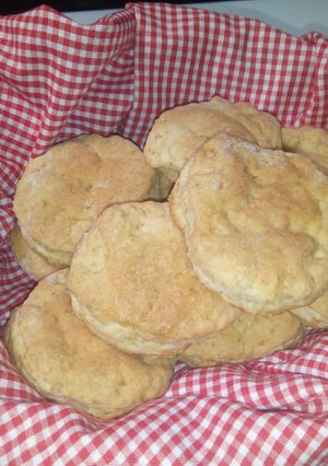 A picture of Homemade biscuits.