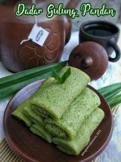 Foto resep Dadar Gulung Pandan
