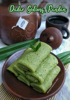 Foto resep Dadar Gulung Pandan