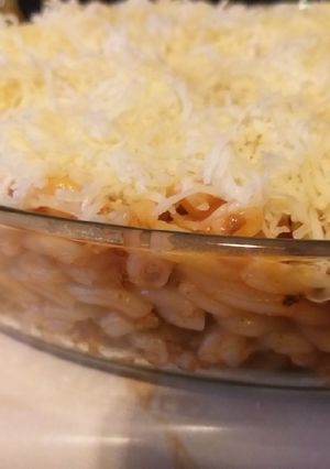 Bolognais rakott tészta recept fotója