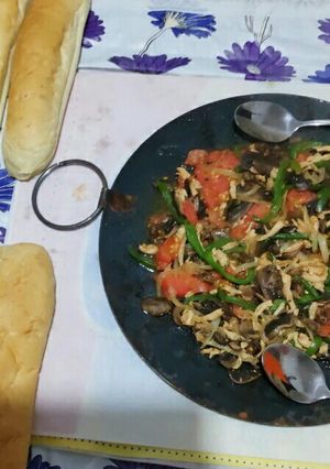 عکسی از دستور کباب ترک با ساج