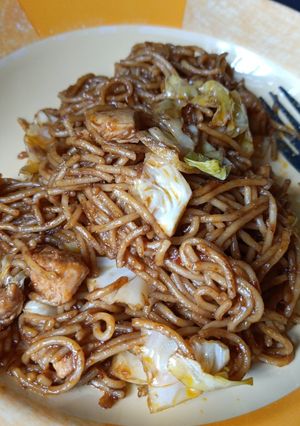 Gambar Spaghetti goreng