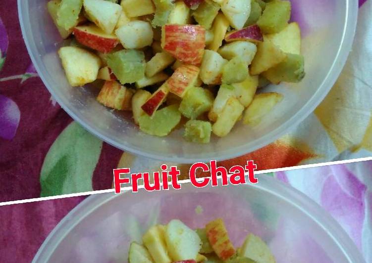 Recipe of Quick Fruit Chat