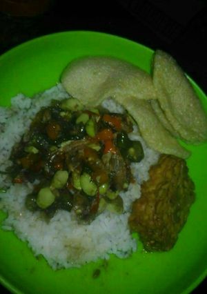 Foto resep Tumis ikan asin/klotok manteb.