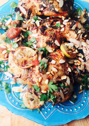 A picture of Za'atar Chicken.