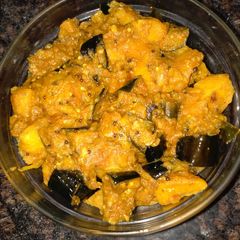 Aloo Batau/eggplants #author's marathon A picture of Aloo Batau/eggplants #author's marathon.