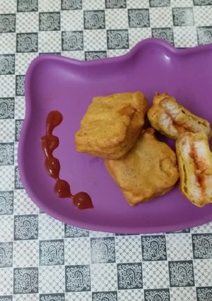 A picture of Bread pakoda.