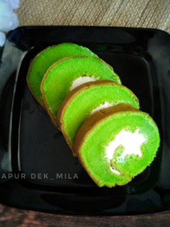 Foto resep Bolu Gulung Pandan 3 Telur