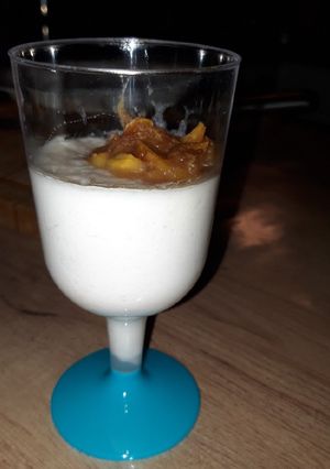 Une photo de Perles de tapioca coco et mangue