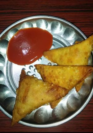 A picture of Sprouts samosa.