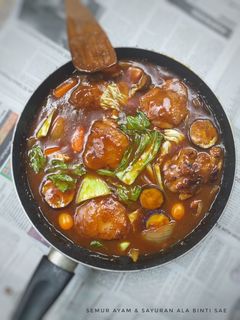 Foto resep Semur Ayam Sayuran