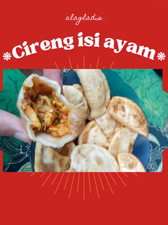 Foto resep Cireng isi ayam suwir (Cireng puedes)