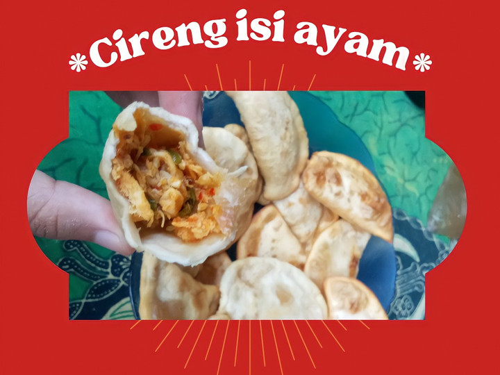 Cara Membuat Cireng isi ayam suwir (Cireng puedes) Gampang