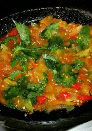 Foto resep Sambal tomat mentah seger