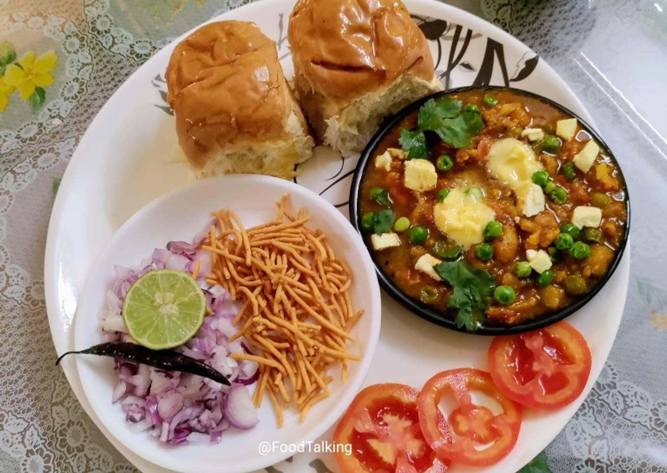 Pav And Masala Bhaji