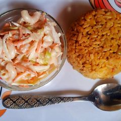 A picture of Macaroni salad.
