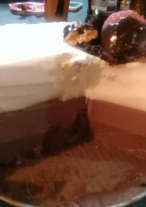 Una foto de Tortas tres chocolates