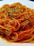 Espaguetis con atún