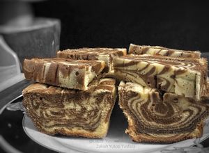 Gambar Kek Marble Magic Pan/Non-Stick Pan